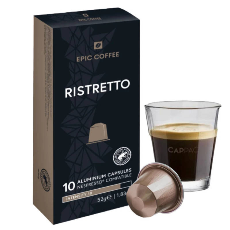 Kapsułki Epic Coffee Ristretto 10 szt. do Nespresso®