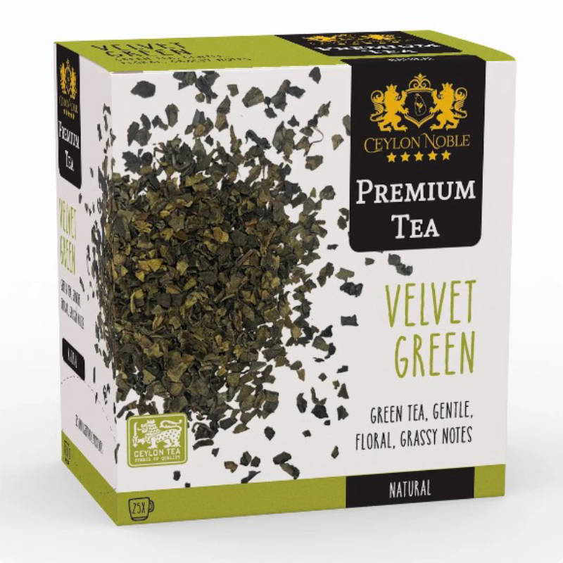 Herbata liściasta w saszetkach Premium Tea Velvet Green 25 szt.