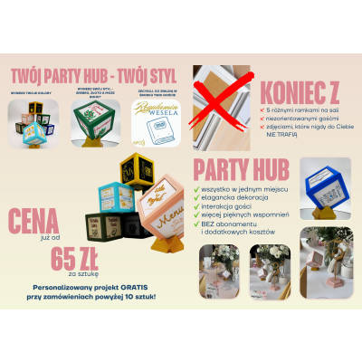 Party Hub – interaktywna atrakcja eventowa