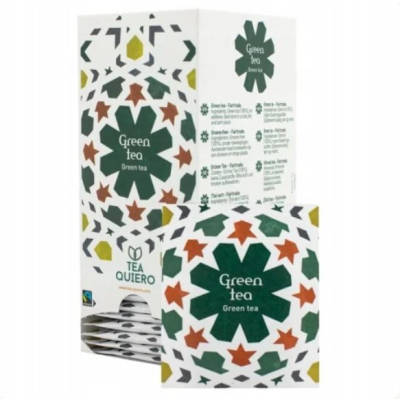 Herbata Premium Tea Quiero Zielona Green Tea Pure - certyfikat Fair Trade