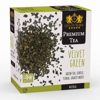 Herbata liściasta w saszetkach Premium Tea Velvet Green 25 szt.