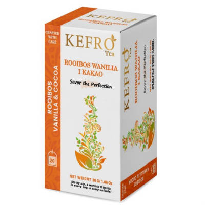 Luksusowa Herbata KEFRO Rooibos Vanilla Cocoa