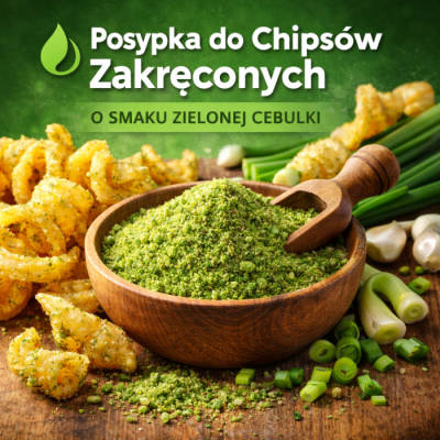 Posypka do chipsów - Zielona Cebulka 1kg